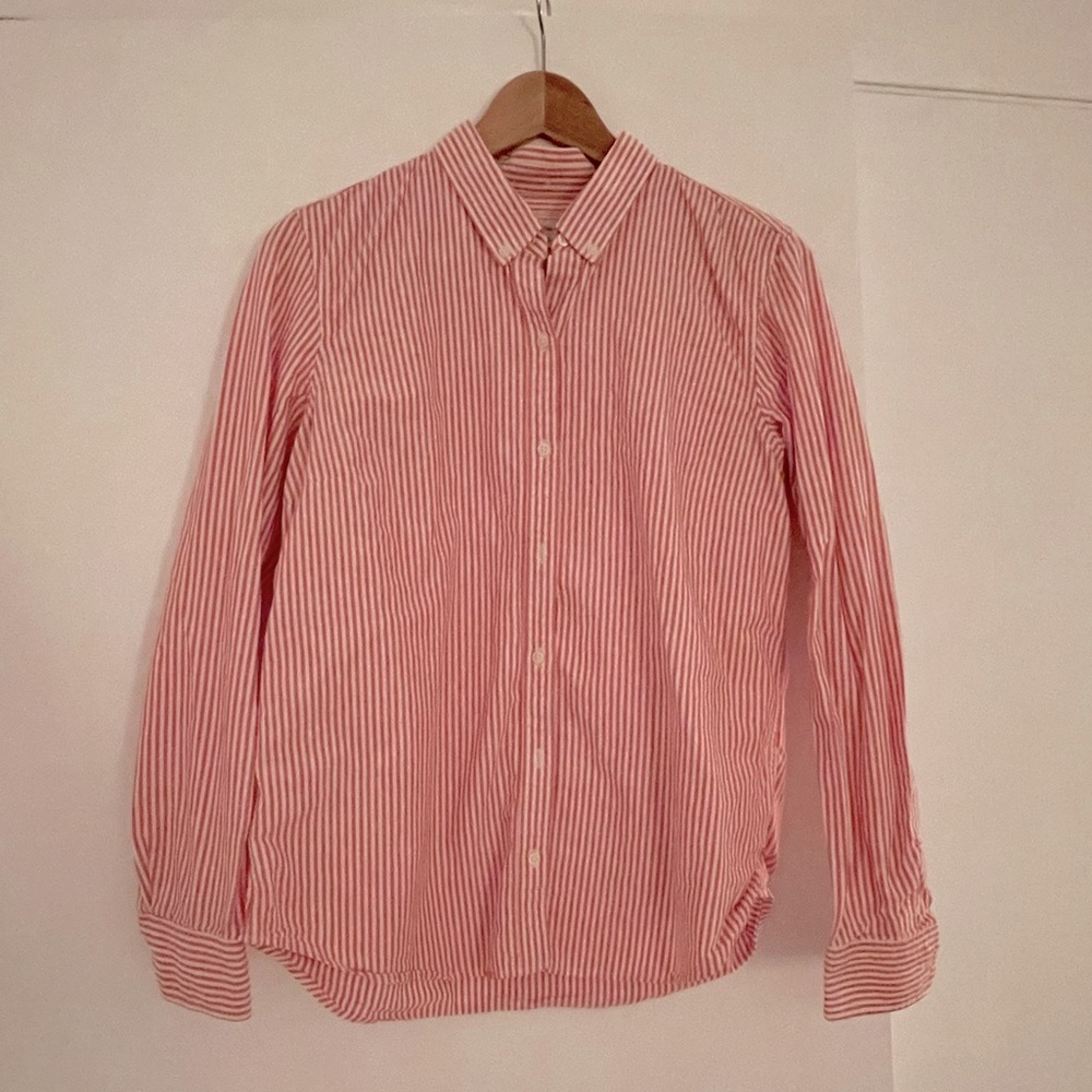 GAP striped button down shirt